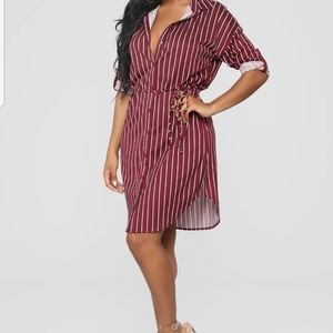 Mrs. Right Stripe Dress